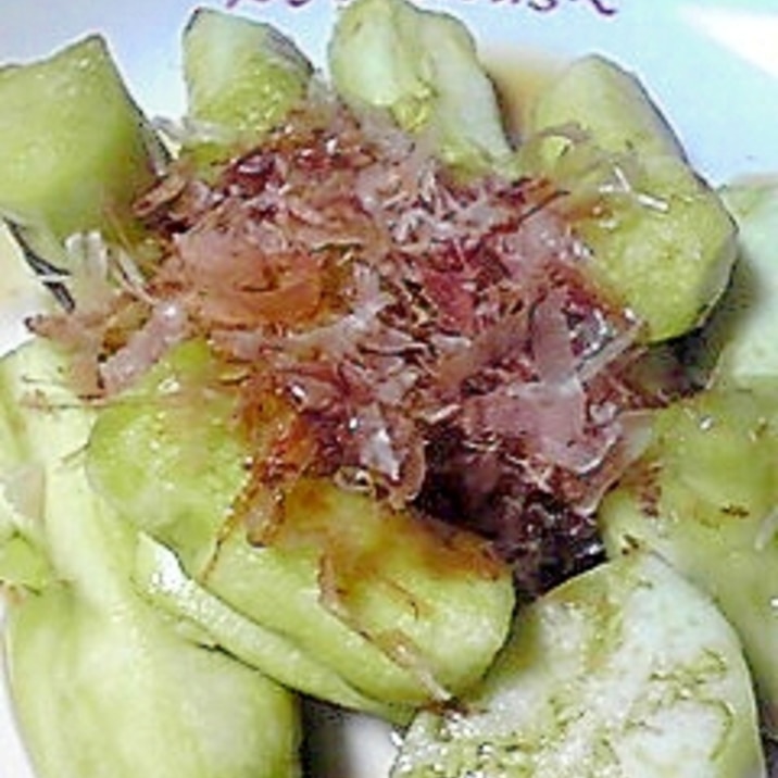 めっちゃ早い!あっというまに焼き茄子
